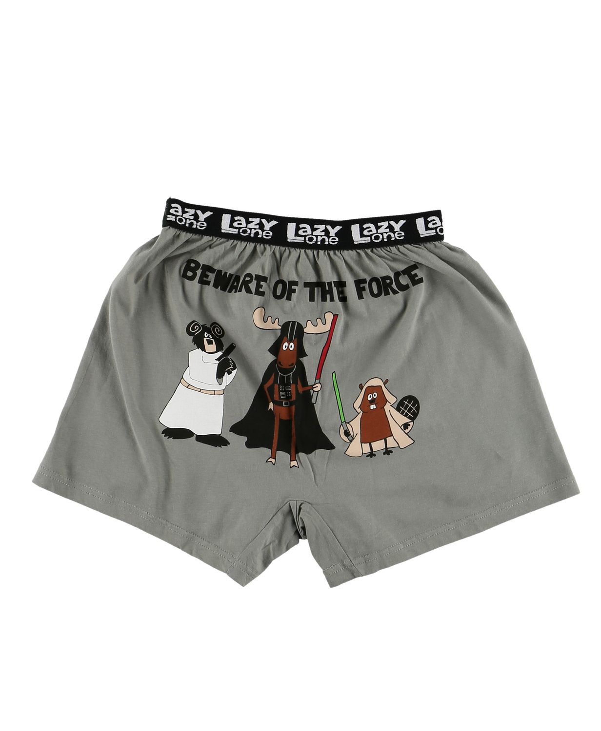 ^Lazy One Beware of the Force Kid Boxer, Size: L
