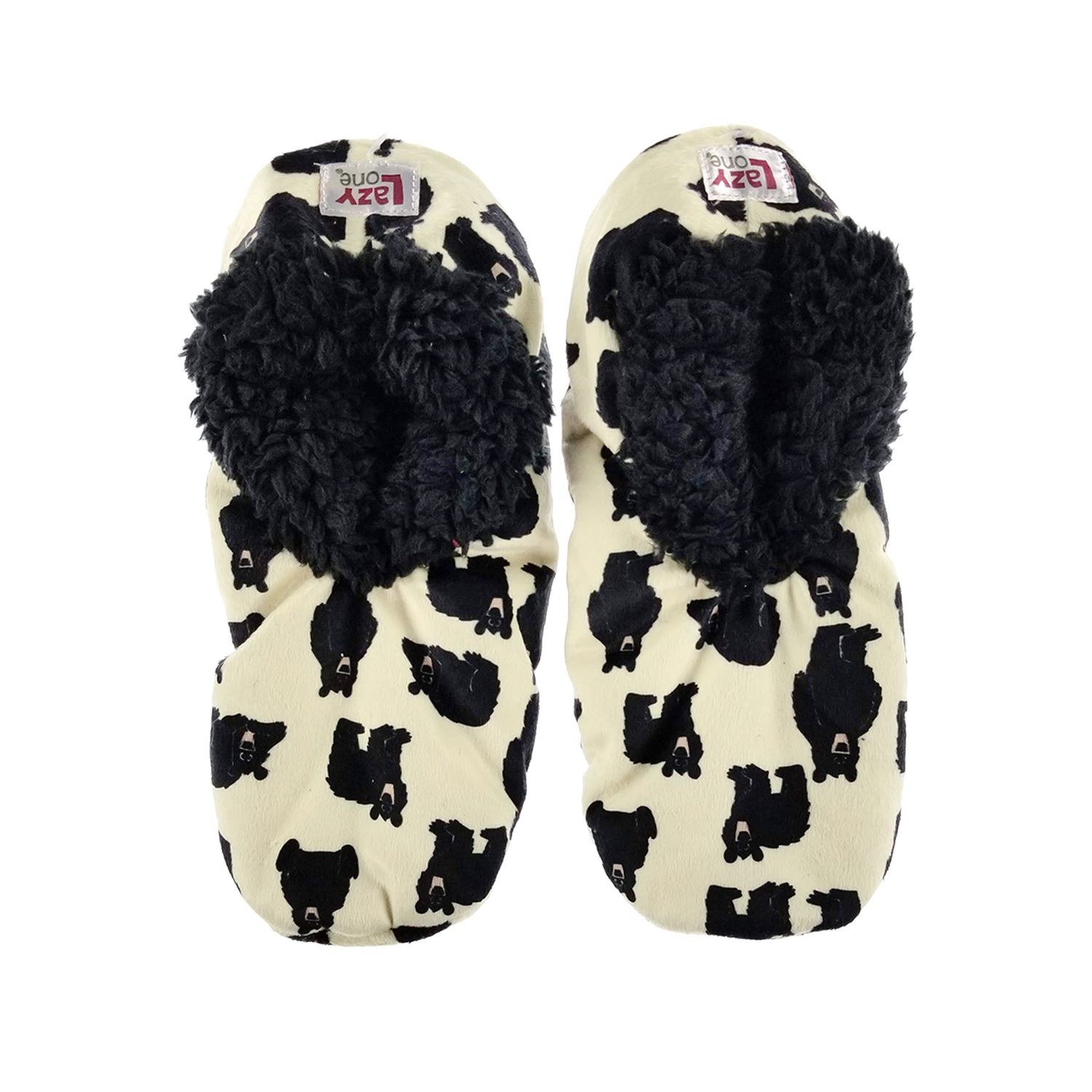 Lazy One Family Bear Fuzzy Feet, Size: S/M