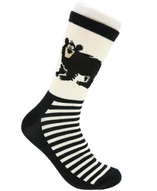 Lazy One Mama Bear Crew Sock