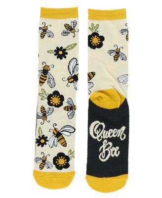 Lazy One Queen Bee Crew Sock: