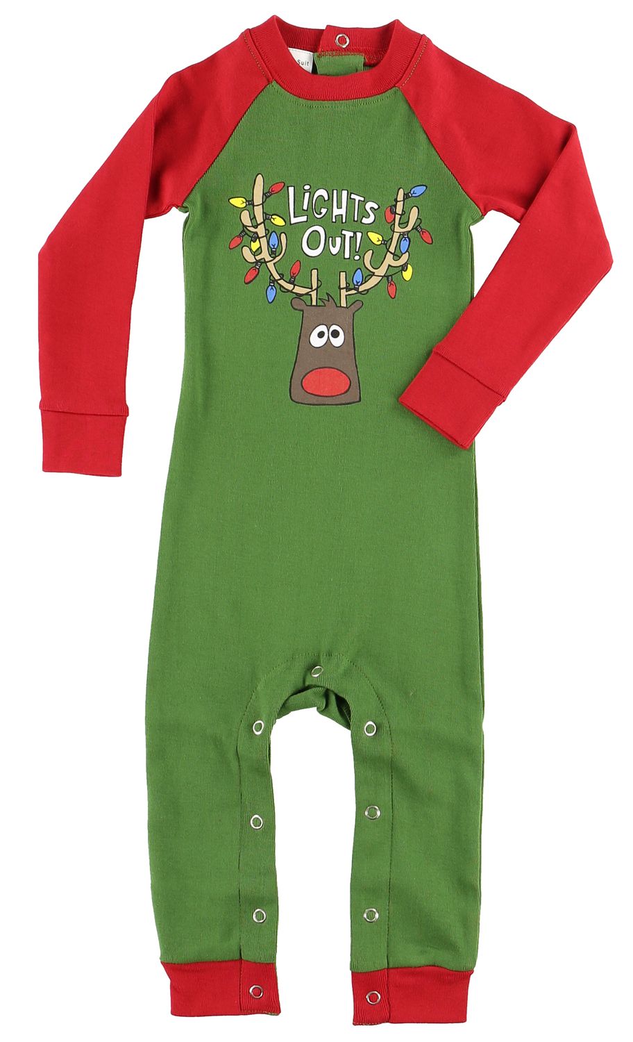 ^(P) Lazy One Lights Out Union Suit, Size: 6M