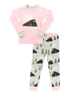 ^(P) Lazy One All Aboard LS PJ Set:
