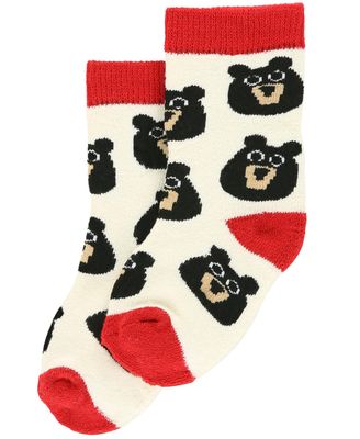 Lazy One Bear Cub Infant Socks