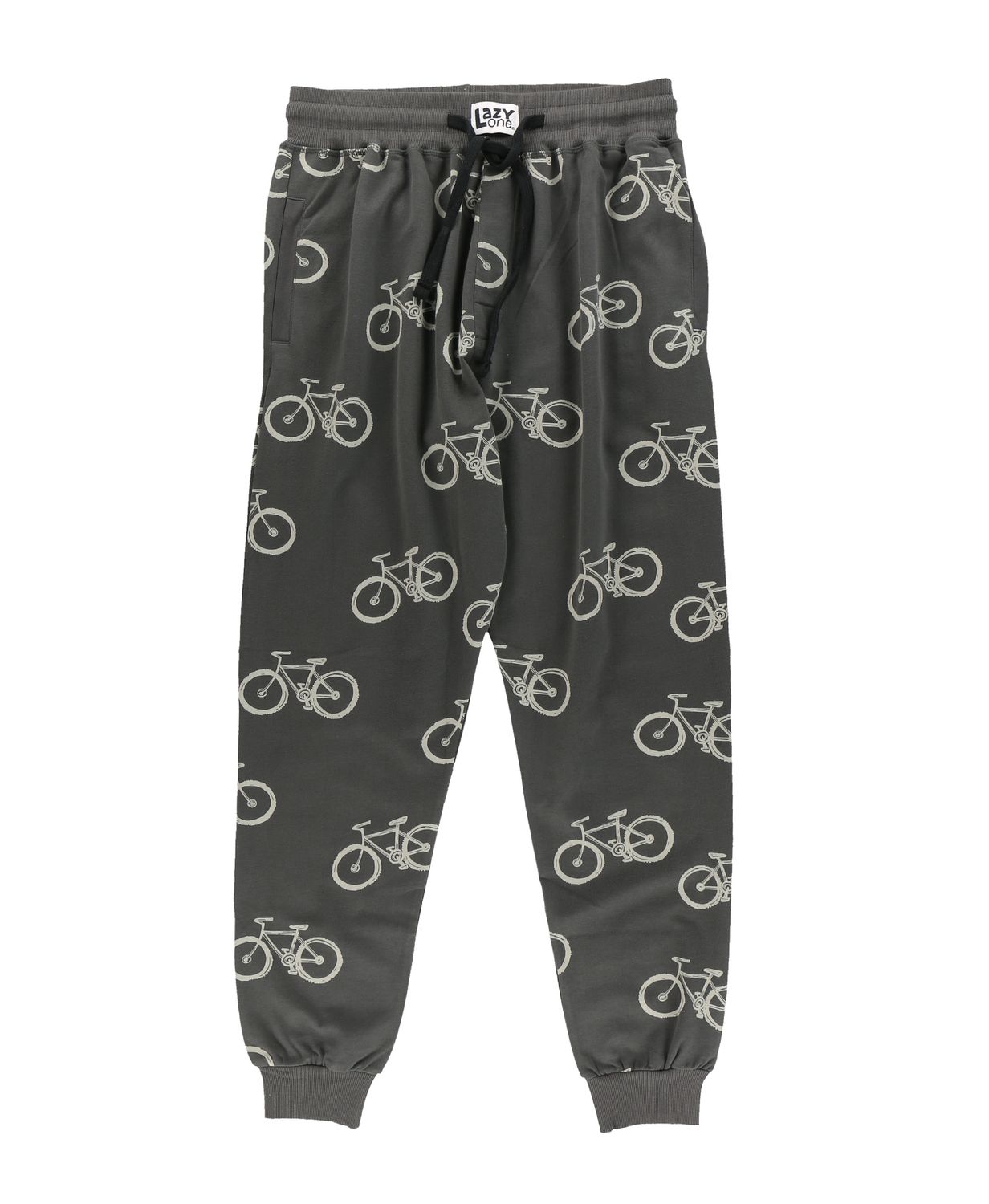 ^(P) Lazy One Nice Ride Men's Bike Joggers, Size: L