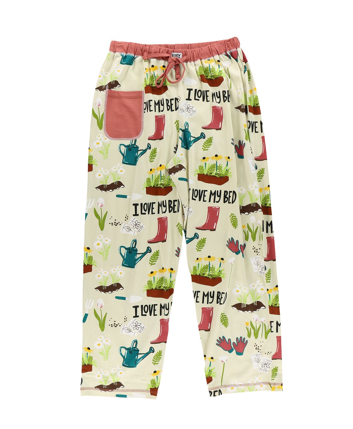 ^(P) Lazy One I Love My Bed Women's PJ Pant, Size: XS