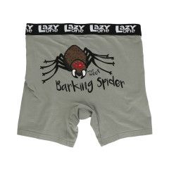 Lazy One Barking Spider Boxer Brief:, Size: S