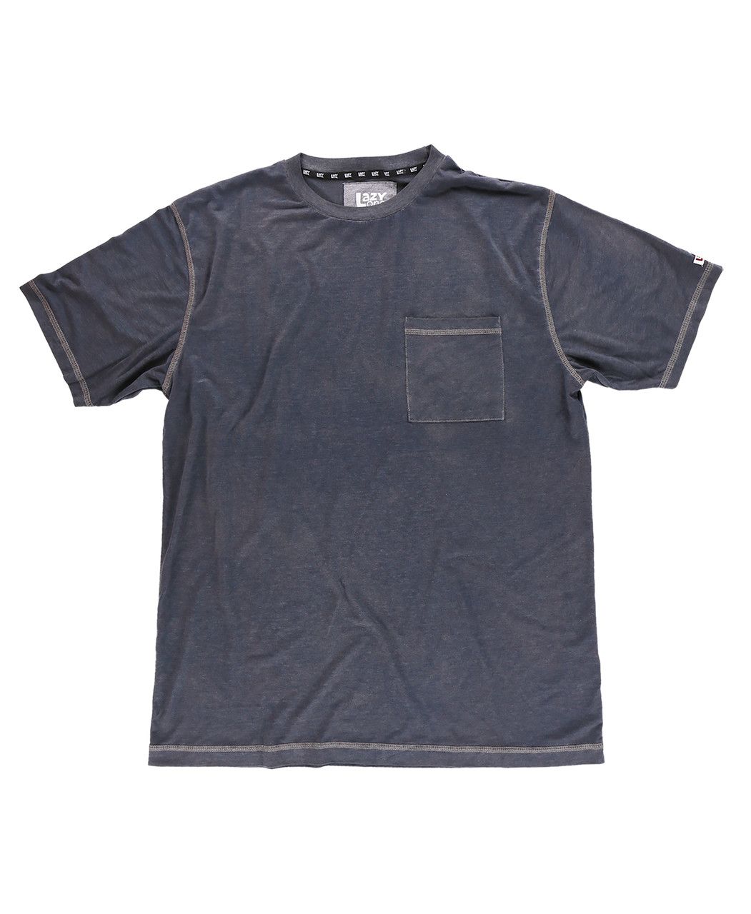 Lazy One Men's PJ Pocket Tee:, Size: XS, Color: Charcoal