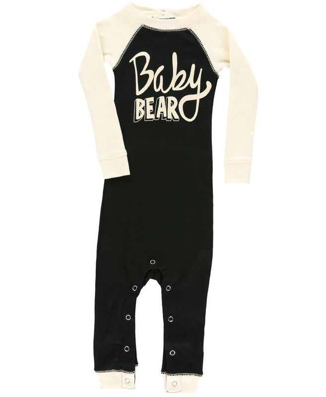 Lazy One Baby Bear Infant Onesie Flapjack