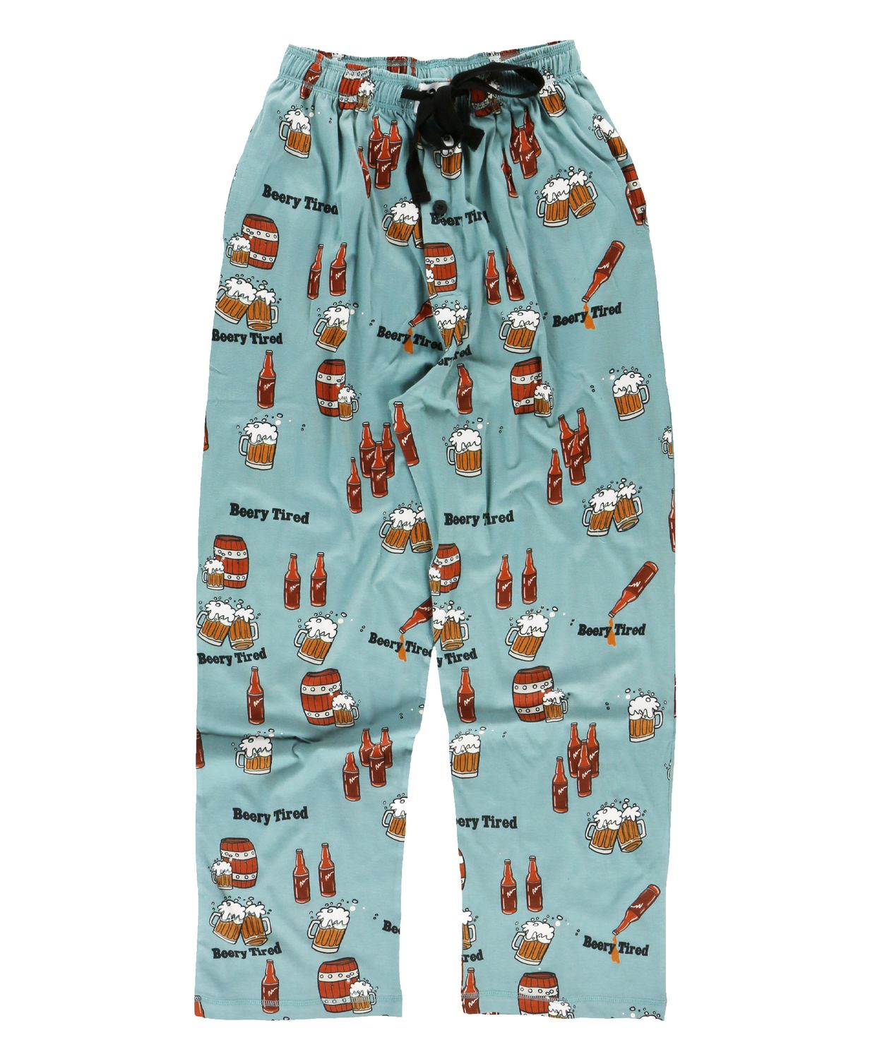 ^Lazy One Beery Tired Men's Beer PJ Pant, Size: XS