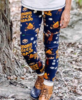 Lazy One S'more Sleep Please PJ Legging: Lazy One S'more Sleep Please PJ Legging: