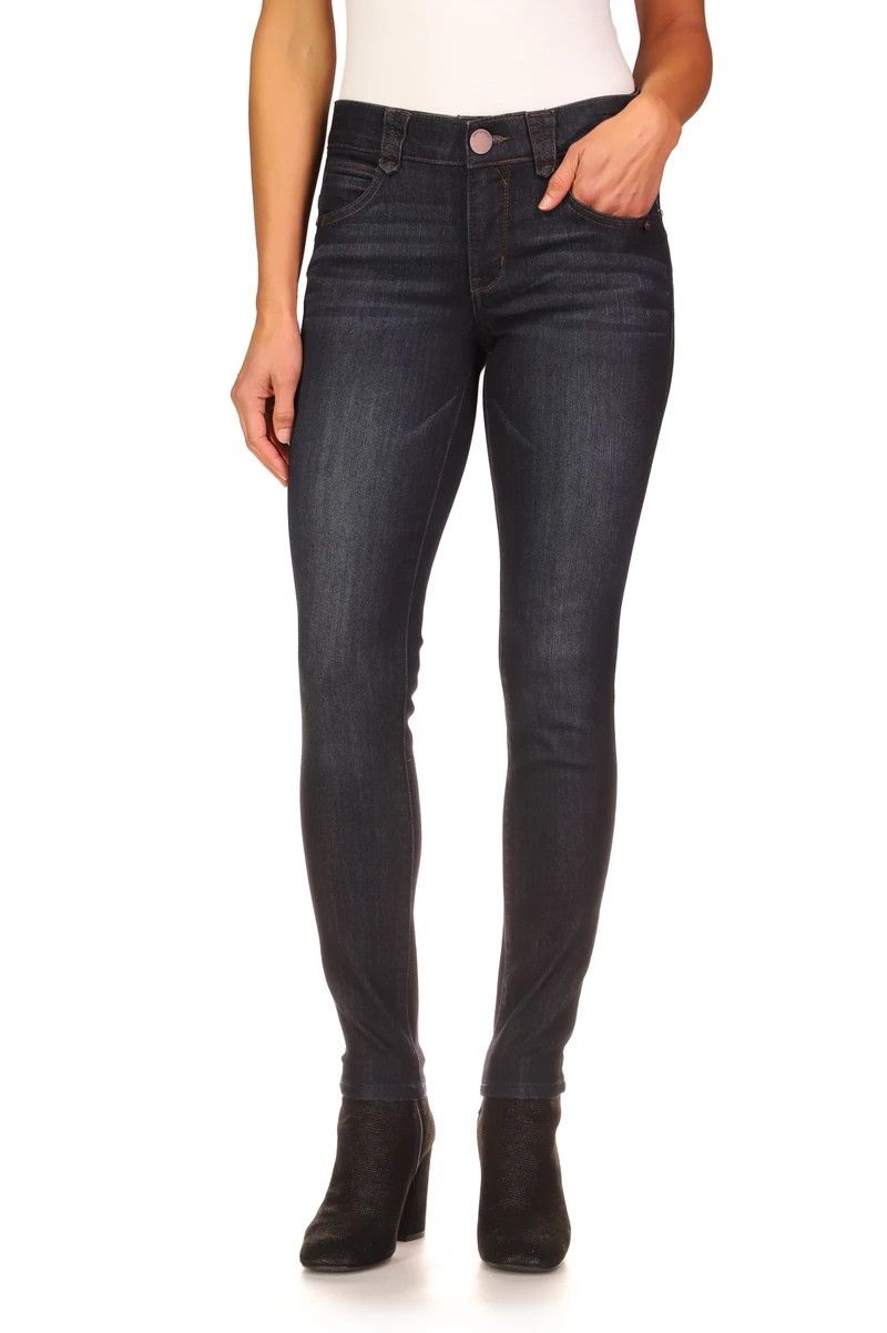 ^Democracy "AB"  30/10 Booty Lift Jeggings:, Color: Indigo:, Size: 2