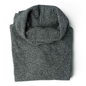 Hello Mello Cuddleblend Cowl Top, Color: Black:, Size: SMALL