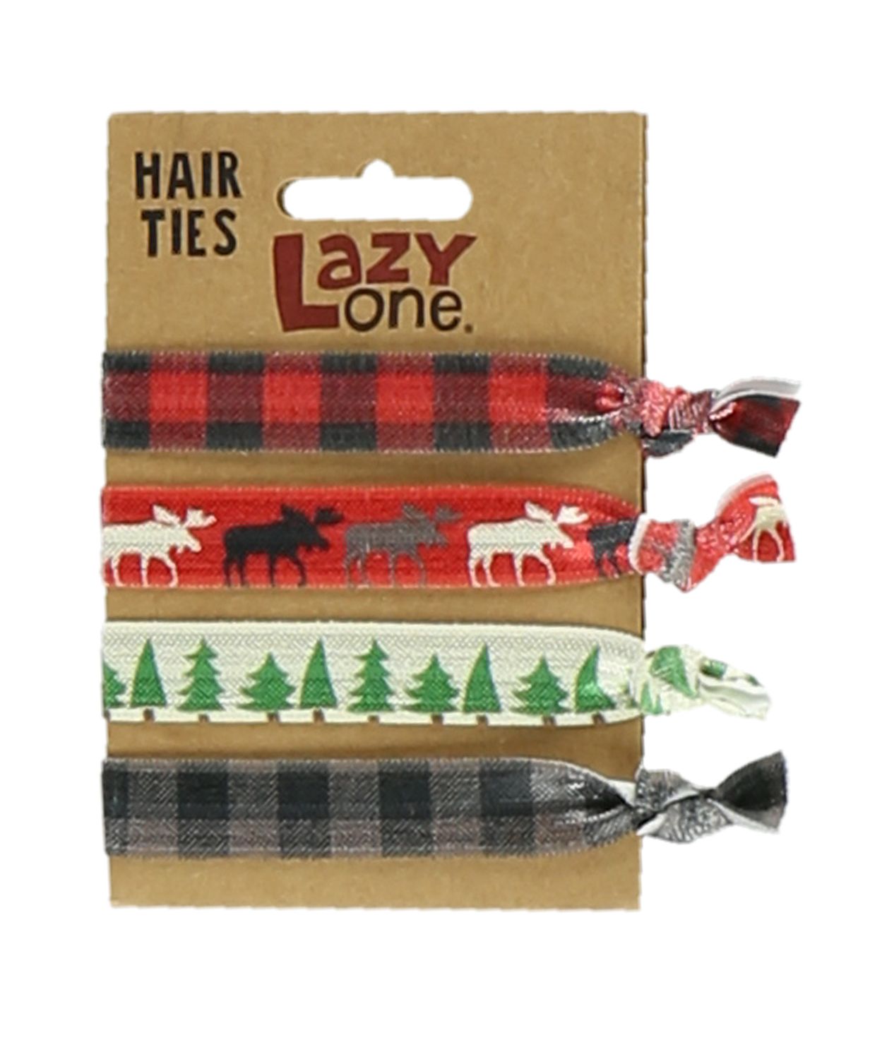 ^Lazy One Hair Ties, Design: Red Moose