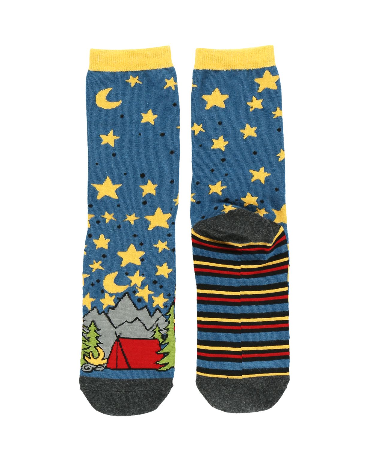Lazy One Dream Under the Stars Camping Crew Sock, Size: One Size