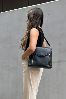 Jen & Co Lorelei Vegan Crossbody:
