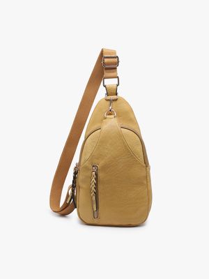 Jen &amp; Co Nikki Vegan Sling Pack Bag: