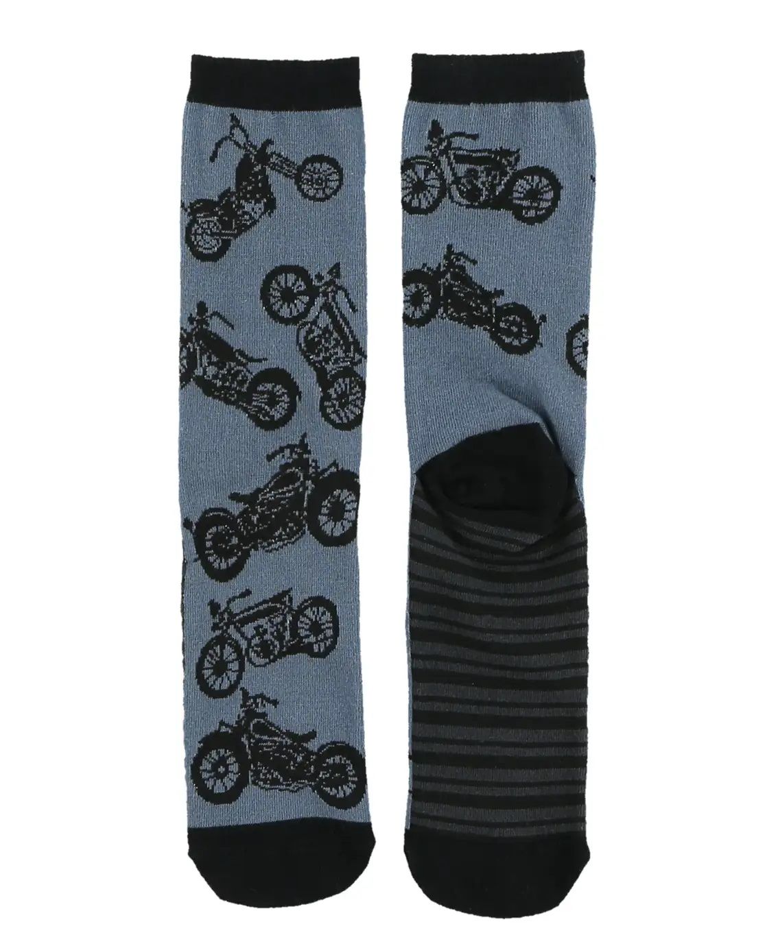 ^Lazy One Motorcycle Crew Sock:, Size: One Size