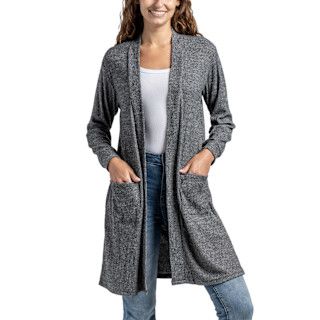 Hello Mello CuddleBlend Cardigan*, Color: Black:, Size: Small