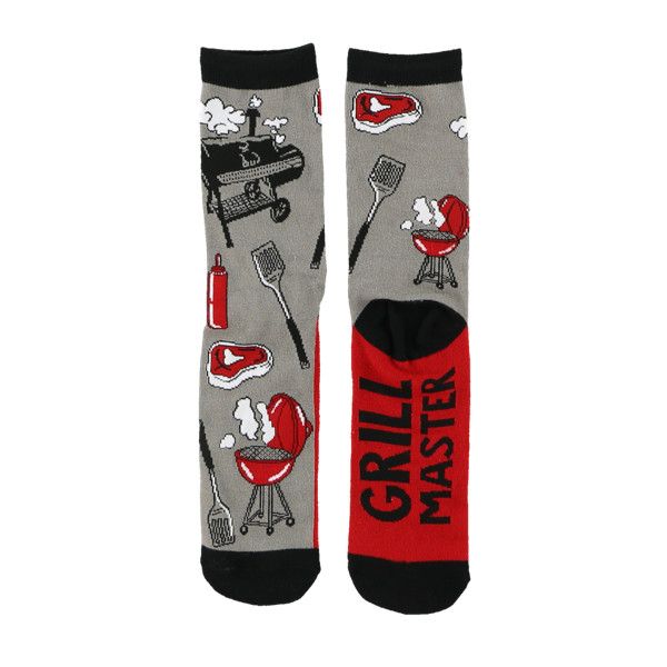 Lazy One Grill Crew Sock:, Size: One Size