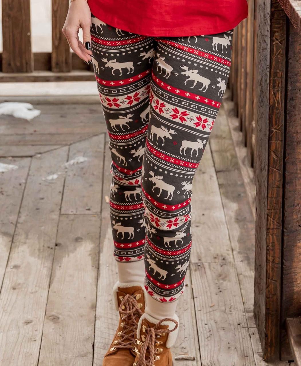 Lazy One Cabin Fair Isle PJ Legging: