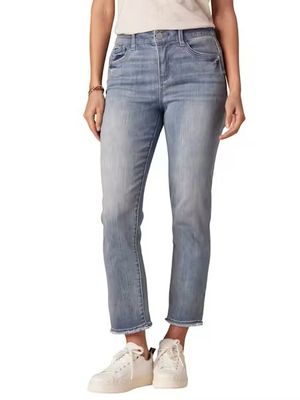 Democracy Petite AB Sol Slim Straight w/ Embr. Cascading "D":
