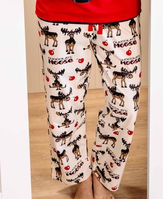 Lazy One Chocolate Moose Women's Regular Fit PJ Pant: