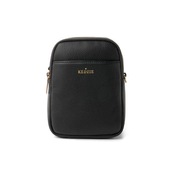 Kedzie Solstice Convertible Crossbody:, Color: Black