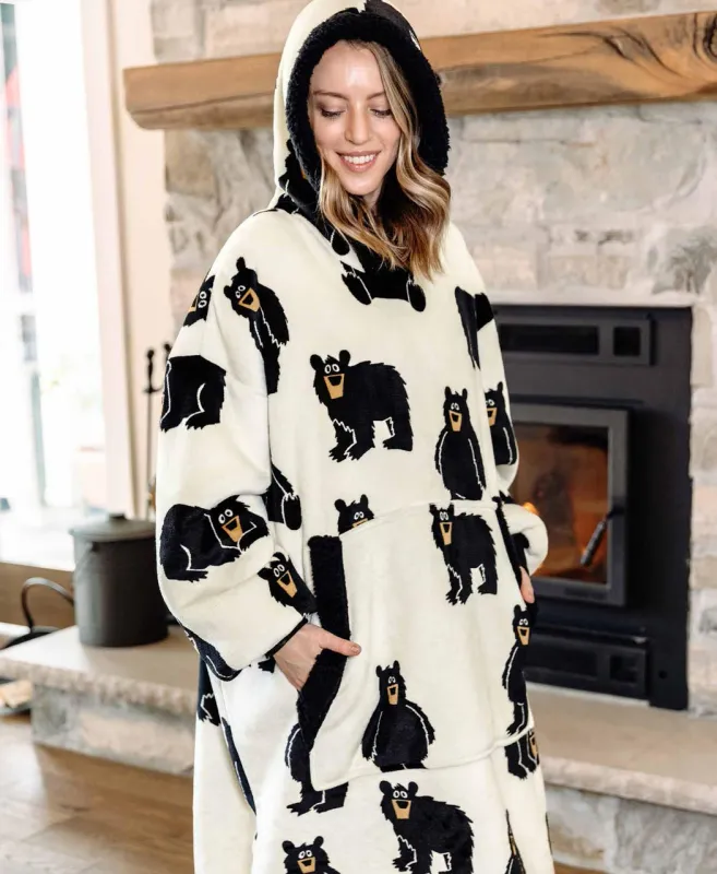 Lazy One Adult Blanket Hoodie