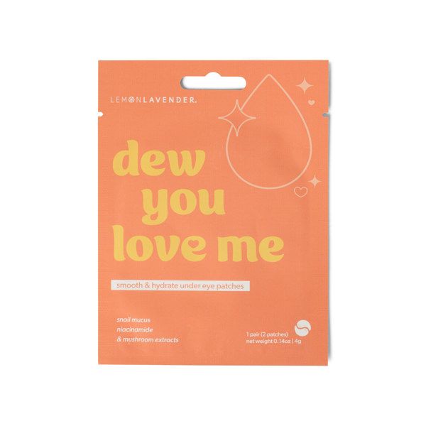 Lemon Lavender Eye Candy Foil Under Eye Patches:, Color: dew you love me