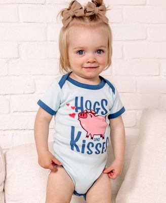 Lazy One Hogs & Kisses Onesie Creeper