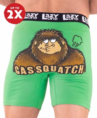 Lazy One Gas Squatch Boxer Brief: