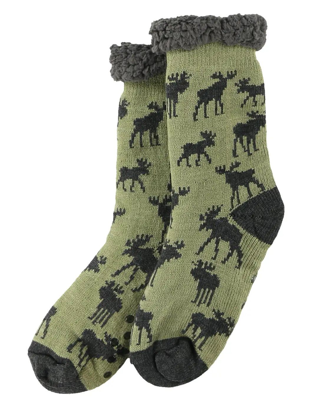 Lazy One Plush Sock, Design: Mountain Made