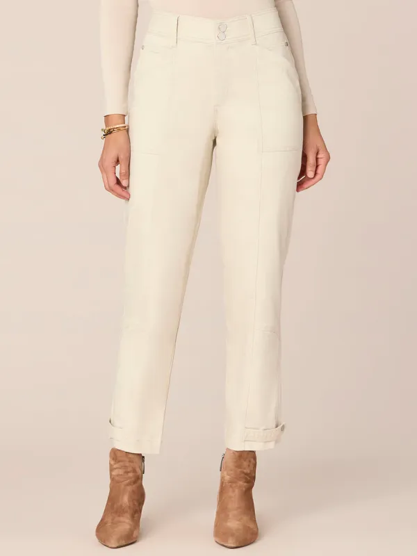 Democracy 27/15 AB Sol High Rise Tapered w/ Snap Hem: