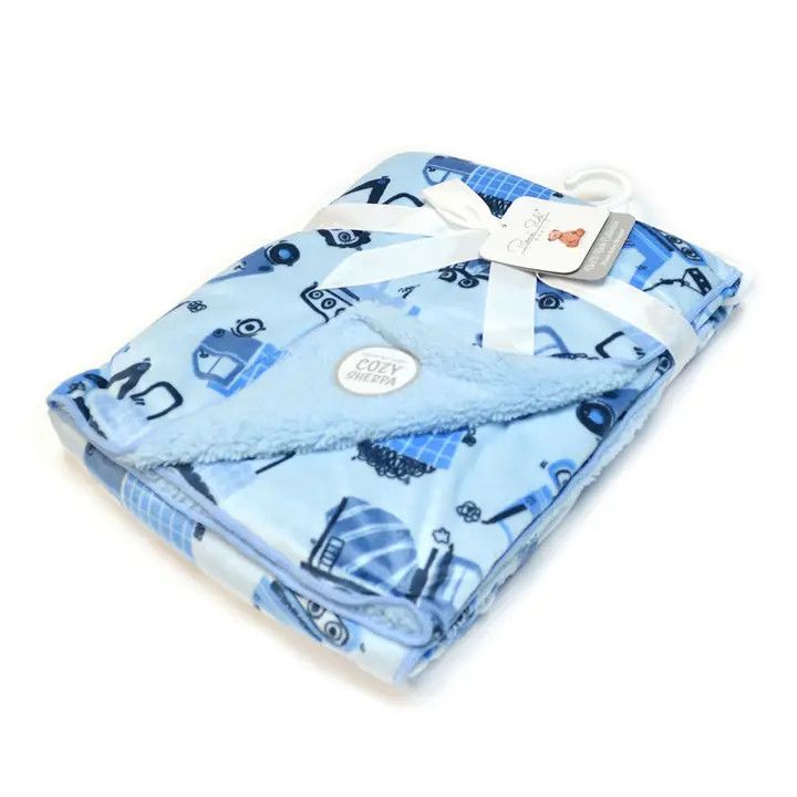 René Rofé® Super Soft Reverse Side Cozy Sherpa Baby Blanket: