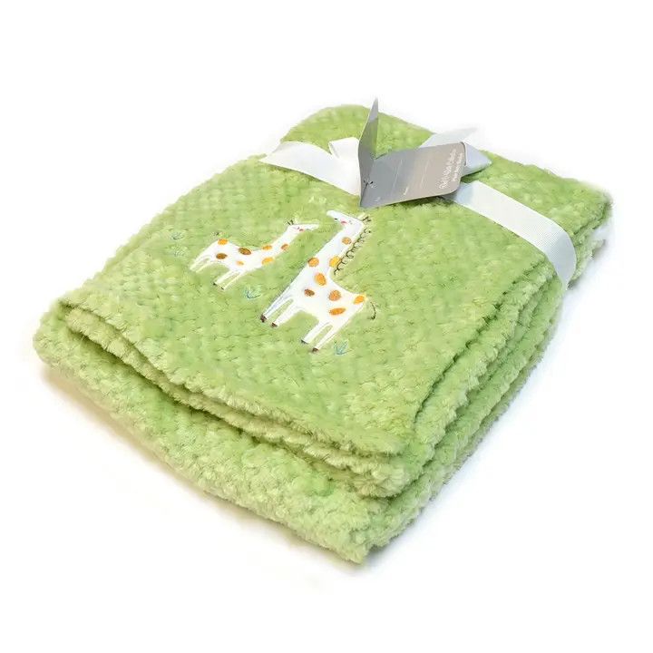 René Rofé® Super Soft Popcorn Plush Baby Blanket: