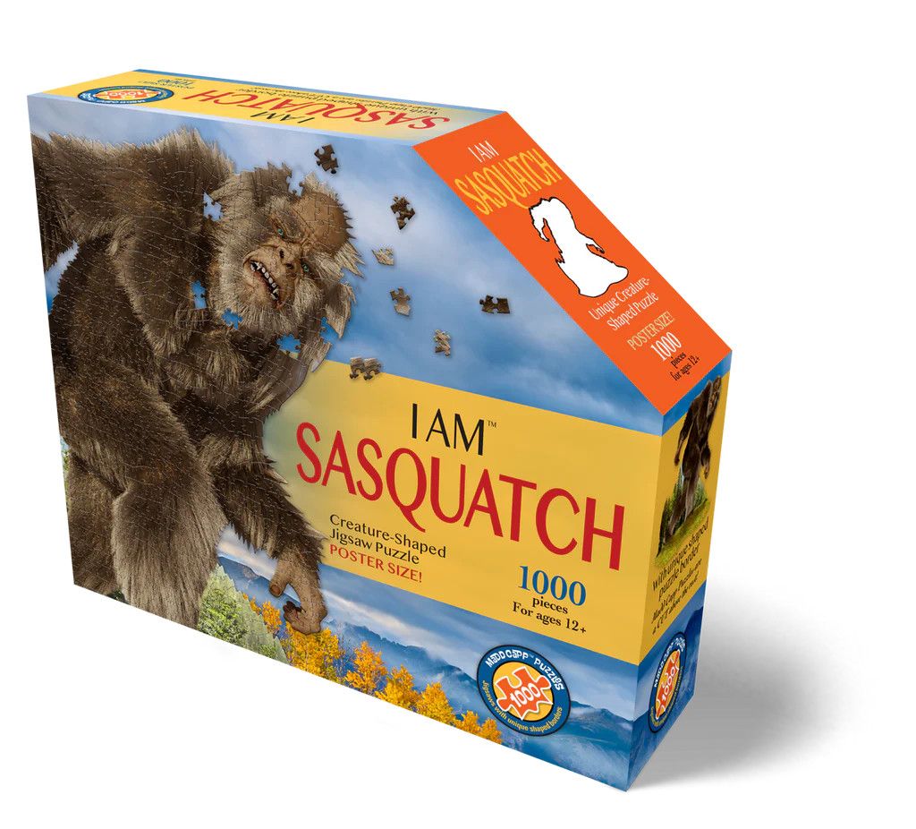 I Am 1000 Piece Puzzle:, Design: Sasquatch