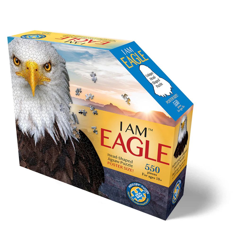 I Am 550 Piece Puzzle:, Design: Eagle