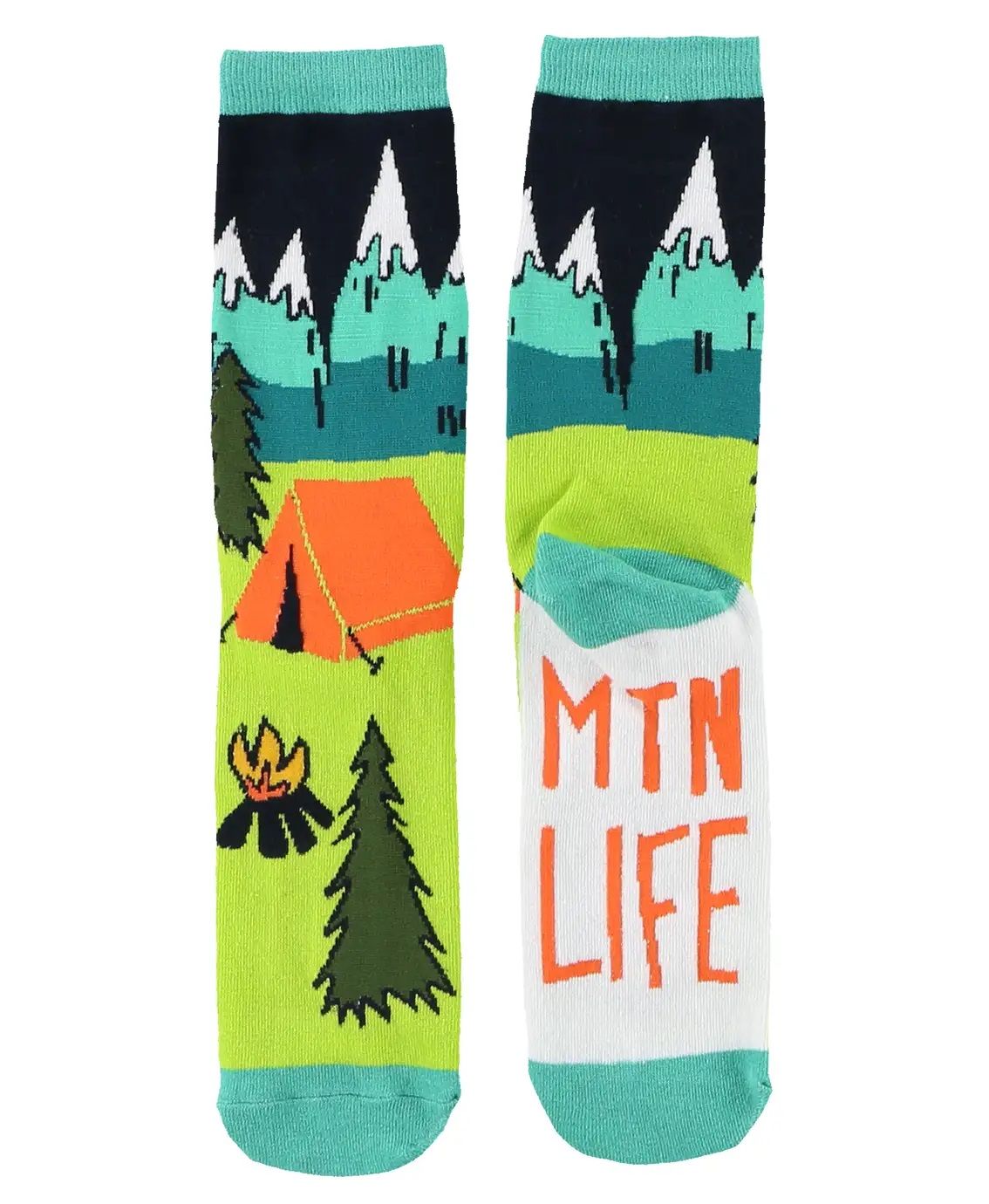 ~Lazy One Sleep in Mountain Crew Sock:, Size: One Size