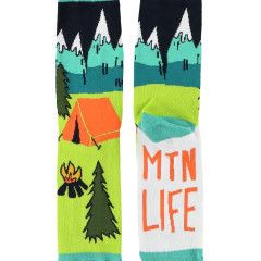 ~Lazy One Sleep in Mountain Crew Sock:
