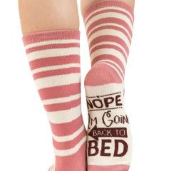 Lazy One Back to Bed Crew Sock :