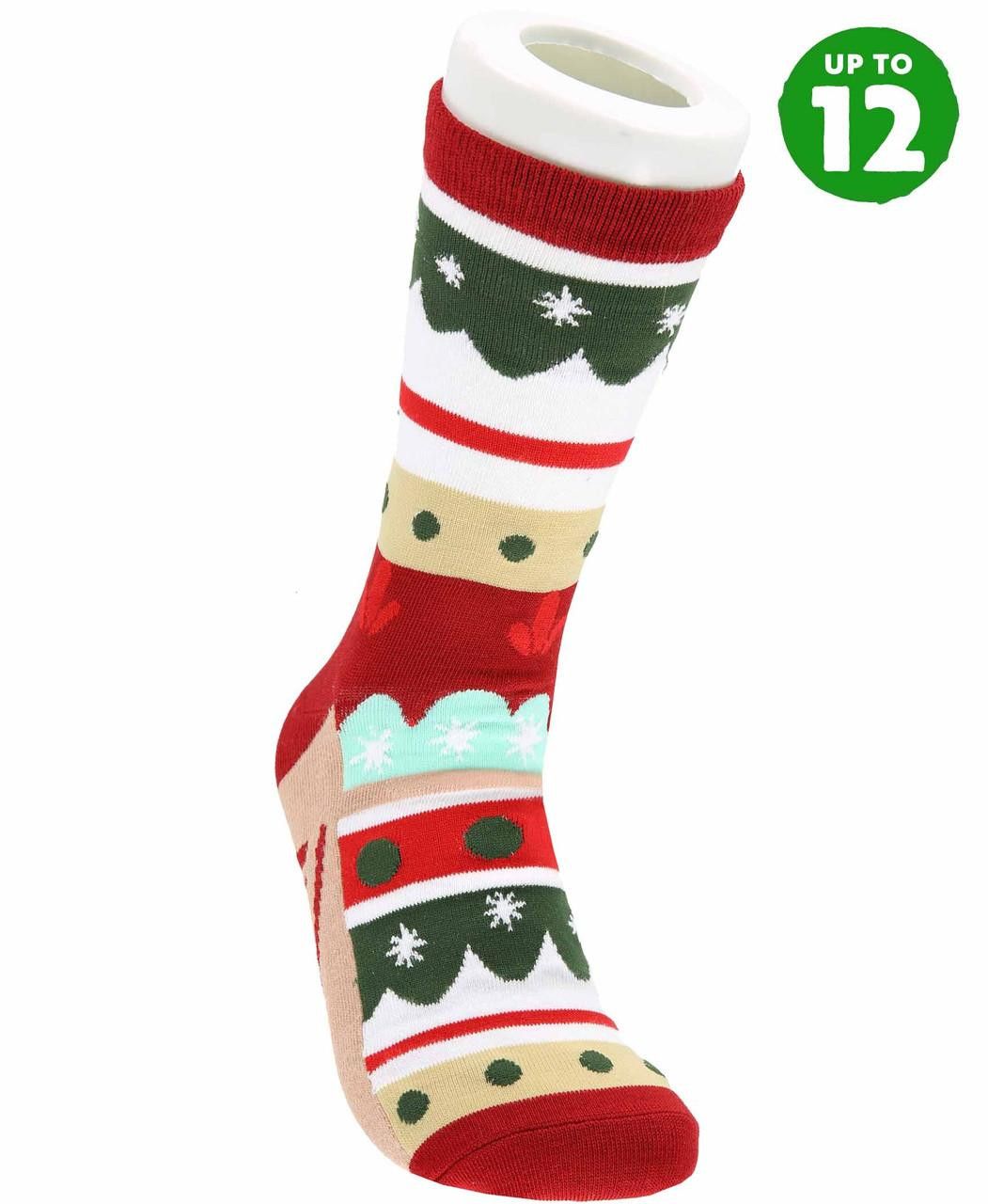 Lazy One Special Delivery Crew Sock:, Size: XL