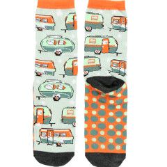 ^Lazy One Rolltel Crew Sock: