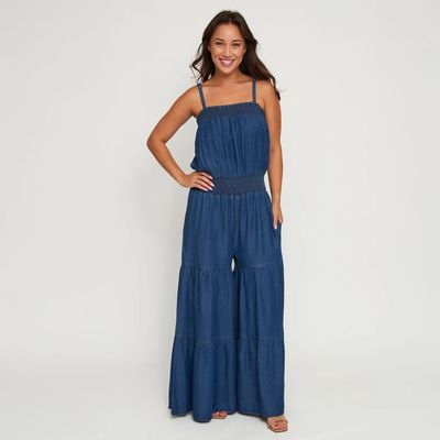 Elsie &amp; Zoey Sylvie Flare Leg Jumpsuit