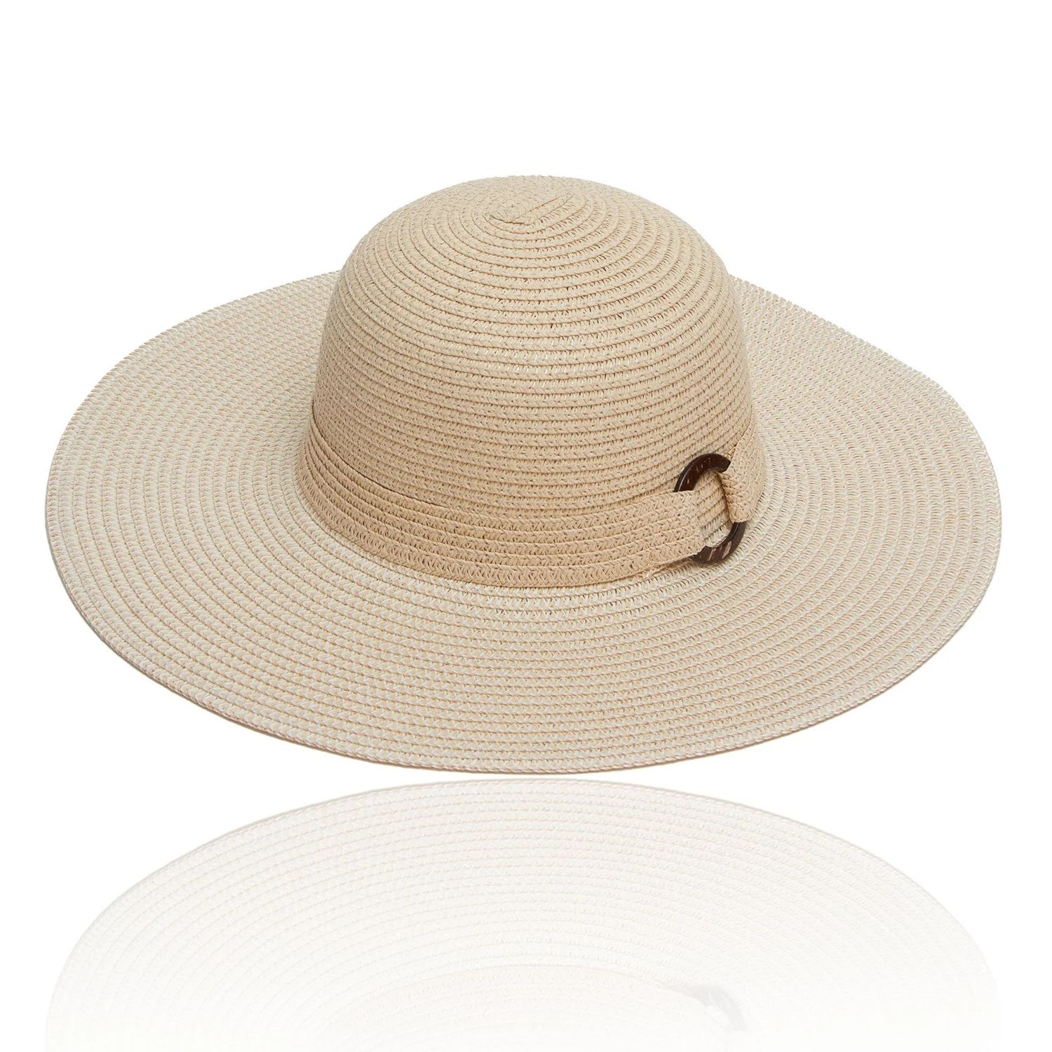 Elsie &amp; Zoey Isabelle Woven Wide Brim Sunhat:, Color: Ivory