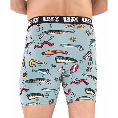 Lazy One Fishing Lures Boxer Brief:
