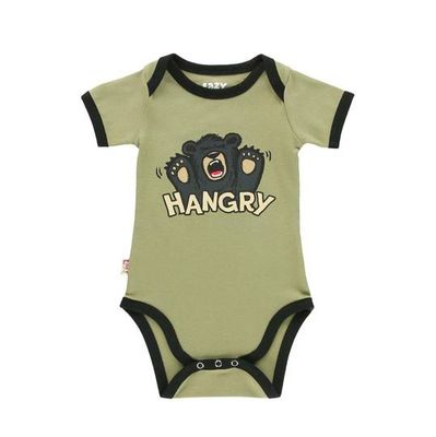 Lazy One Hangry Infant Creeper Onesie