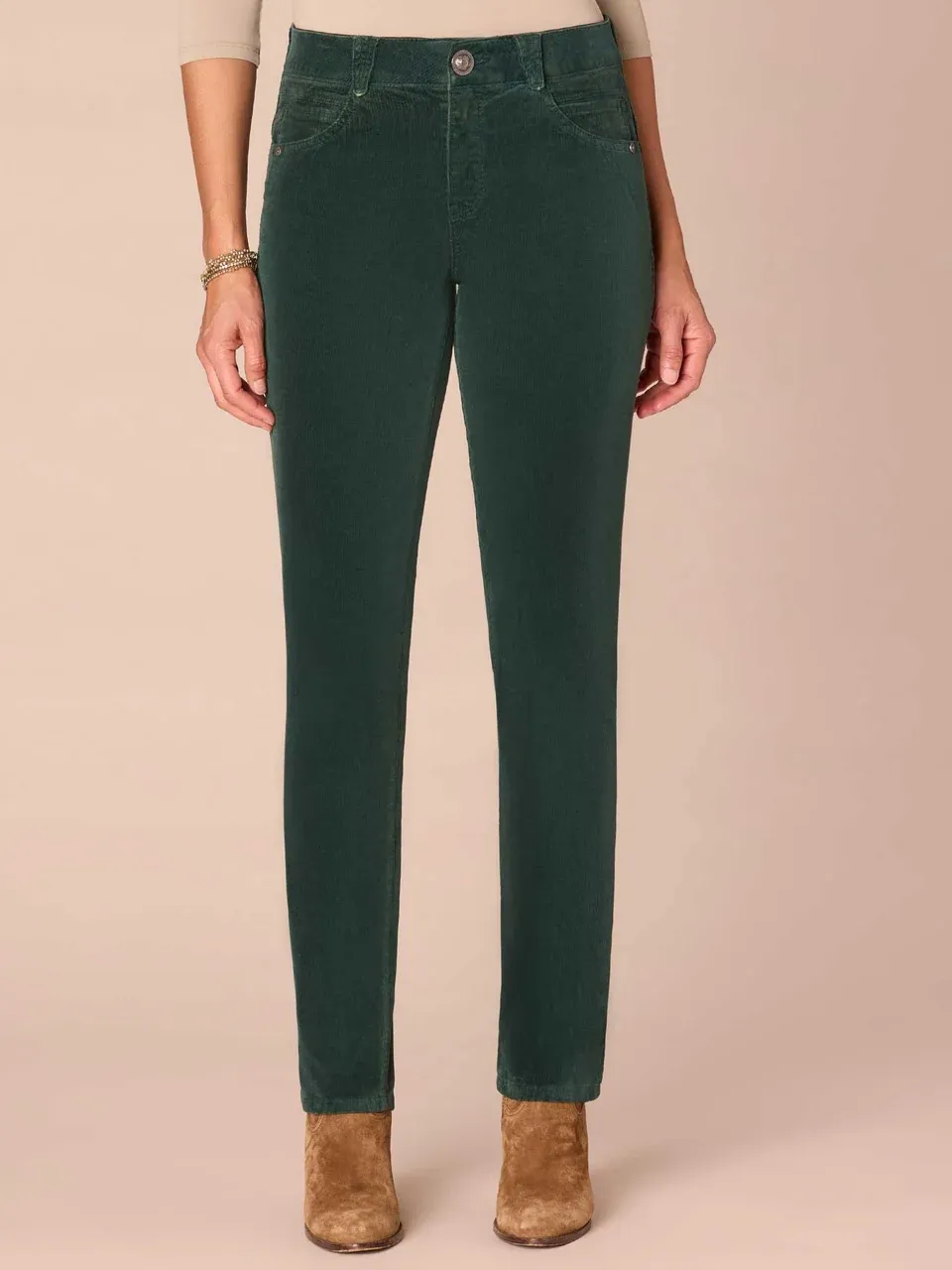 Democracy 31/14 "AB" Sol Corduroy Straight Leg: