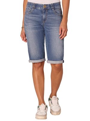 Democracy Petite 11.5" (13.5" Uncuffed)/17" "Ab"Solution Bermuda Short: