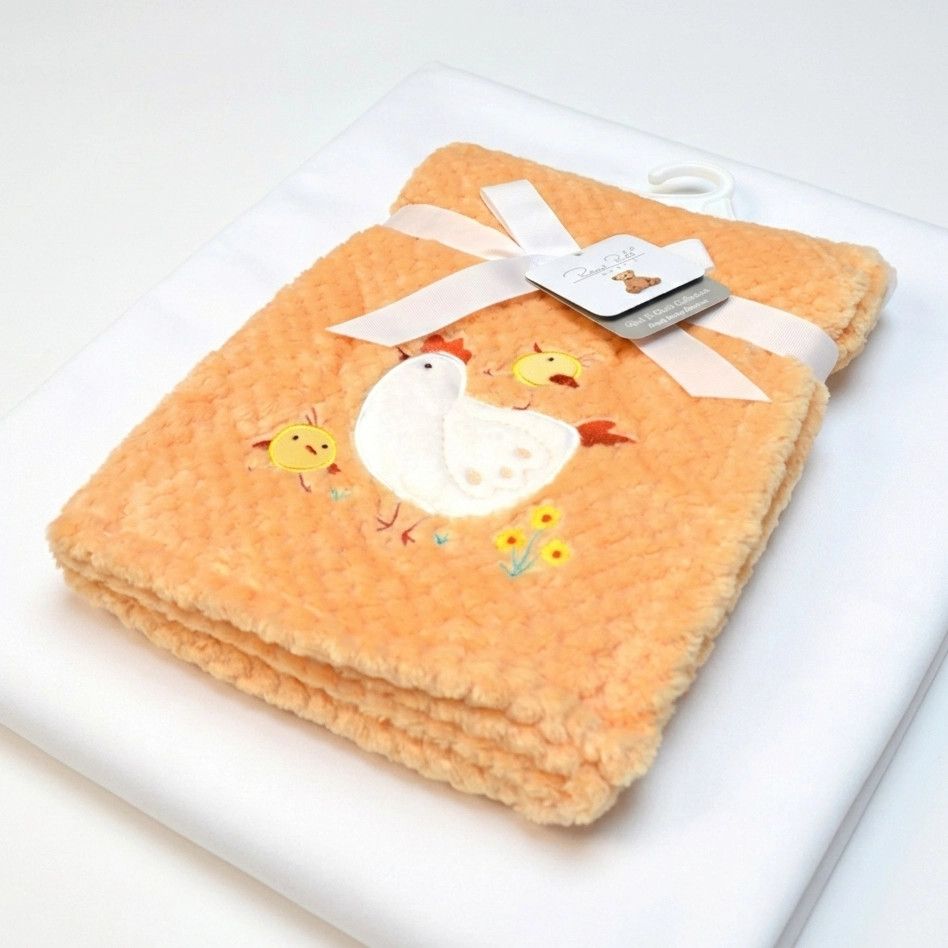 René Rofé® Super Soft Popcorn Plush Baby Blanket: