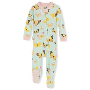 Lazy One WF Butterfly Infant Footed Pajama: